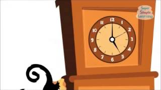 Hickory Dickory Dock repeated [upl. by Ehtyde]