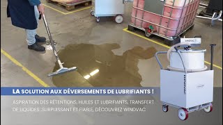 FR WINDVAC 7  Aspirateur Vidangeur pneumatique pour lubrifiants et liquides chargés [upl. by Nylaj499]