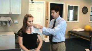 Spica Wrap How to wrap a shoulder with ice [upl. by Hoagland]