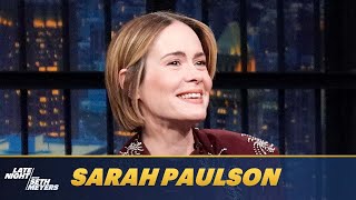 Sarah Paulson Takes Inspiration from The Real Housewives of Salt Lake Citys Meredith Marks [upl. by Nelyag]