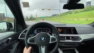 2020 BMW X5 M50i Arctic Grey POV 1인칭 주행 [upl. by Nilknarf]