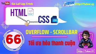 66 Tối ưu trải nghiệm người dùng với overflow  scrollbar trong CSS  tìm hiểu overscrollbehavior [upl. by Duomham]