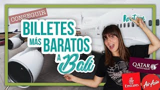 BILLETES DE AVIÓN BARATOS A BALI ✈️18 TRUCOS Súper FÁCILES [upl. by Mchenry509]