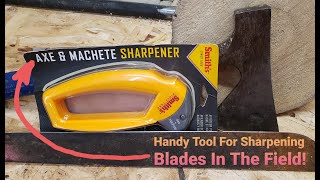 Smiths Axe And Machete Sharpener Review [upl. by Adikam785]