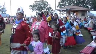 Delaware Powwow Copan Saturday 2013 Grand Entry [upl. by Alodie]