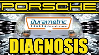 PORSCHE 911 Rough Idle  DURAMETRIC DIAGNOSTIC tool for Porsche [upl. by Anrahs456]