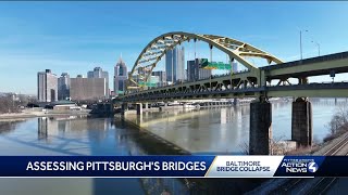 Engineering expert says massive stone piers of many Pittsburgh bridges can take a lot of force fr [upl. by Nagel]