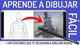 Aprende a Dibujar Bien  FÁCIL y RÁPIDO  Dibujos Profesionales GRATIS con estas Apps 2021 [upl. by Reuben413]