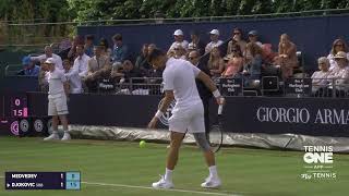 Djokovic vs Medvedev  Giorgio Armani Tennis Classic  6282024 [upl. by Adnaval]