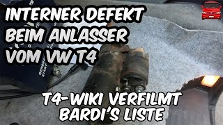 Anlasser vom T4 als Fehlerquelle  T4WikiVerfilmt  Bardis Liste [upl. by Cordier]