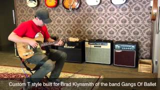 Ramsay Phillips Custom Guitars  Brad Klynsmith Custom T [upl. by Barbour]