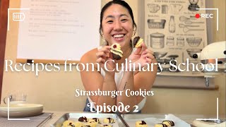 Recipes from Culinary School 〆 Episode 2  Strassburger Cookies [upl. by Naffets]