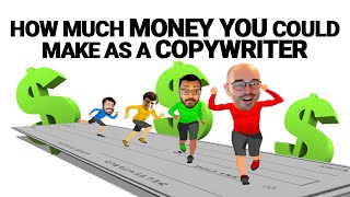 A Secret How Much Money Copywriters REALLY Make [upl. by Rhpotsirhc]