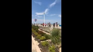 Virginia Beach Boardwalk Bike Path and Esplanade [upl. by Charley]