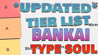 UPDATED BANKAIFULL RESVOLLSTANDIG TIER LIST [upl. by Spain]