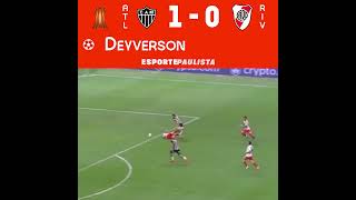 Gols de AtléticoMG 3x0 River Plate  Ida das semis da Libertadores 2024  SHOW DE DEYVERSON [upl. by Tenaj653]