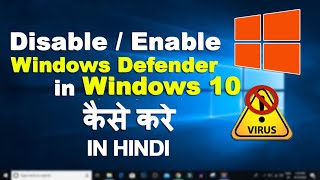 How to Disable Windows Defender in Windows 10 2020  Disable Windows Defender Permanently WINDOWS 10 [upl. by Hayne]