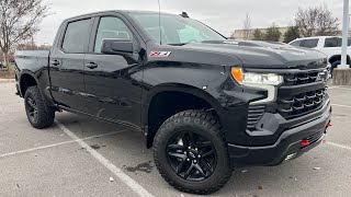 2023 Chevrolet Silverado 1500 LT Trail Boss 30 POV Test Drive amp Review [upl. by Ydnyc492]