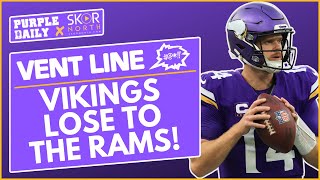 Minnesota Vikings LOSE to the LA Rams on Thursday Night Football [upl. by Eelloh16]