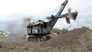 BucyrusErie Steam Shovel Rollag [upl. by Melisenda204]