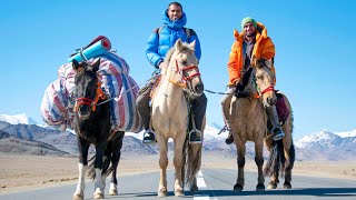 COMPRAMOS CABALLOS EN MONGOLIA  Viviendo con NÓMADAS y buscando CAZADORES con ÁGUILAS Documental [upl. by Ellatsyrc]