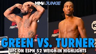 Jalin Turner BARELY Makes Weight For UFC Austin CoMain Event vs Bobby Green [upl. by Siron323]