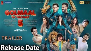 Golmaal Again  HINDI Trailer  A Rohit Shetty Cop Universe  In Cinemas 1st Nov  Golmaal 5 [upl. by Bald]