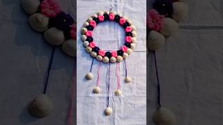 Sea shells craft ideas shorts youtubeshorts wallhanging craft artandcraft diy craftideas [upl. by Lovett283]