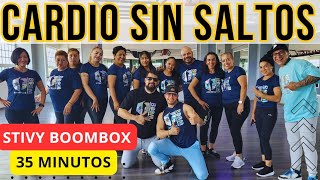 35 Min de Cardio Dance sin saltos  Rutina bajo impacto  Rutina de baile para principiantes [upl. by Rhu]