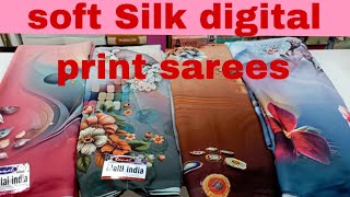 digital print sarees silk saree buttercream digital print sarees wholesale digital print sarees [upl. by Lyman]