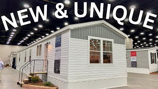 NEW single wide mobile home with quotCRAZYquot layout Prefab House Tour [upl. by Aierb]