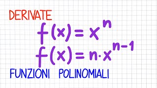 DERIVATE 2 funzioni polinomiali e non solo  DR10 [upl. by Araek]