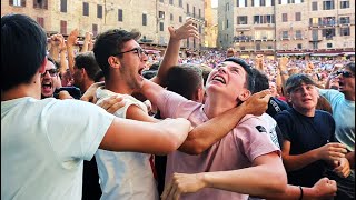 Estrazione delle contrade 20220710 Piazza del Campo Siena Italia [upl. by Henni]