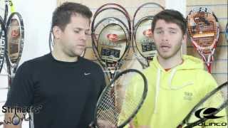 Solinco Pro Tour 8 Tennis Racket Review from Stringers World [upl. by Eerol]