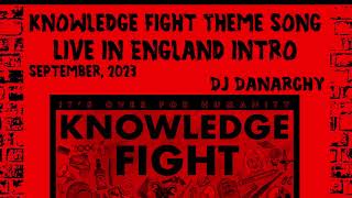 Knowledge Fight Theme Song Live in England Intro  KF UK Tour September 2023 [upl. by Uhthna]