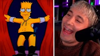 EL MEJOR CAPÍTULO DE LOS SIMPSON  MAAU habla de series de la infancia [upl. by River]