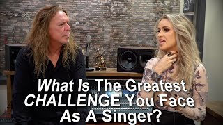 What Is The Greatest Challenge You Have Faced As A Singer Gabbi Gun Ken Tamplin Vocal Academy [upl. by Ellemrac774]