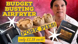 Airfryer PORK pies  handmade and BUDGET friendly [upl. by Anibor]