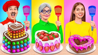 Défi De Cuisine Moi vs GrandMère  Gadgets de Cuisine et Astuces Parentales par Mega DO Challenge [upl. by Dorene946]