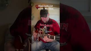 Wrathchild  Iron Maiden guitar cover [upl. by Jolenta295]