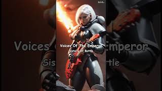 Voices Of The Emperor  Sisters Of Battle warhammer40k warhammer metal music epic [upl. by Kcired]