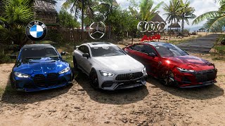 BMW MERCEDES apo AUDI  FORZA HORIZON 5 SHQIP [upl. by Amiarom]