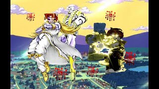 NEW DIO OVER HEAVEN GLITCHED 003 MAX DAMAGE SHOWCASE Anime last stand [upl. by Astred]