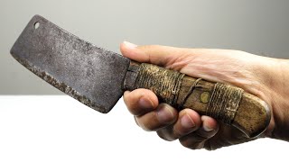 Old and Worn Cleaver Restoration [upl. by Earissed]