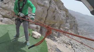 Längste Zipline der Welt Jebel Jais Flight  Ras Al Khaimah [upl. by Let]