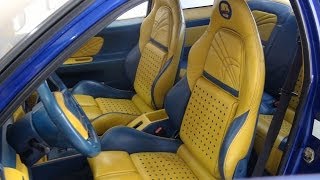 A BucketSeat in Leather  from scratch [upl. by Cleland]