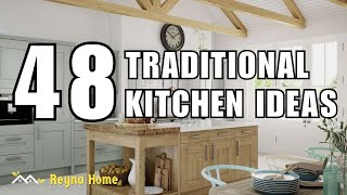 48 Traditional Kitchen Ideas Inspiration 2024 [upl. by Amyaj456]