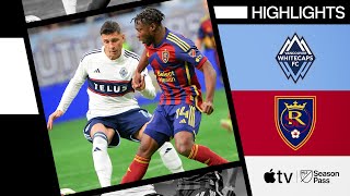 Vancouver Whitecaps FC vs Real Salt Lake  Full Match Highlights  March 23 2024 [upl. by Yromem]