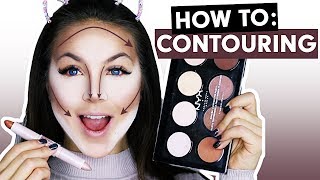 CONTOURING für Anfänger 🤎 MICKIS MAKE UP BASICS [upl. by Swain]