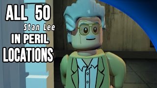 Lego Marvel Super Heroes  Bifrosty Reception  All Minikits  Stan Lee [upl. by Haela]